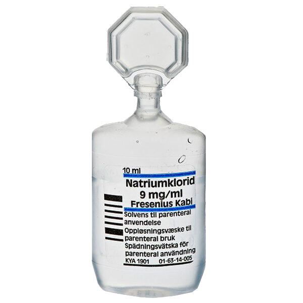 Natriumklorid Fresubin Kabi 9mg/ml parenteral ampuller 20x10ml