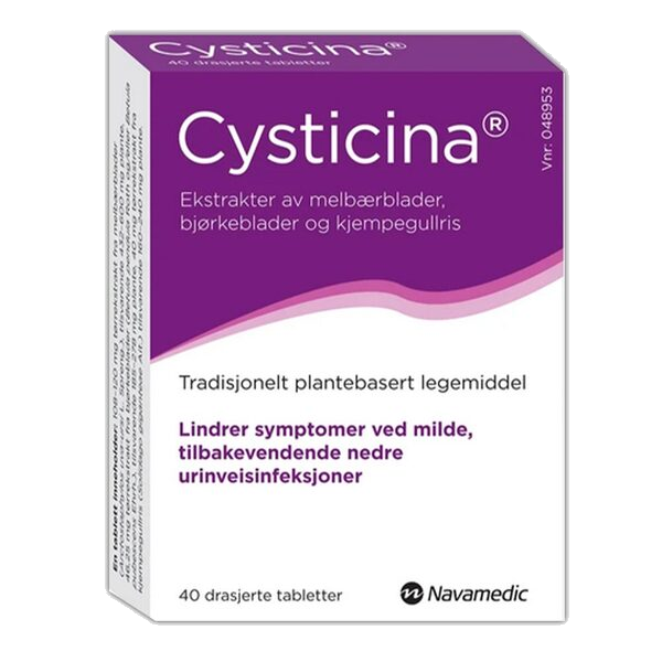 Cysticina tabletter 40 stk