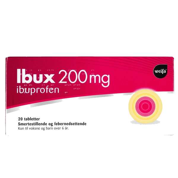 Ibux tabletter 200 mg 20 stk