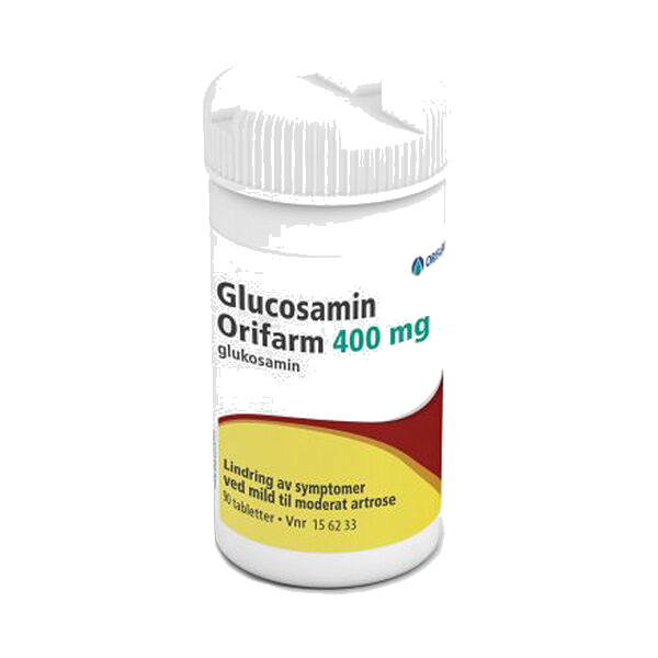 Glucosamin Orifarm tabletter 400 mg 90 stk