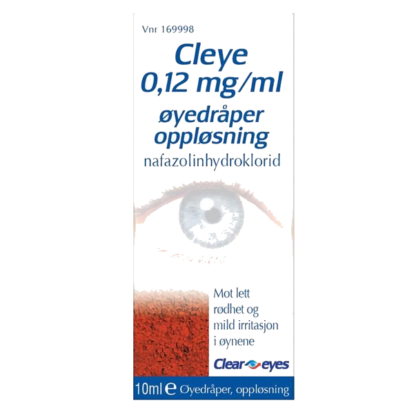 Cleye øyedråper oppløsning 0,12mg/ml, 10 ml