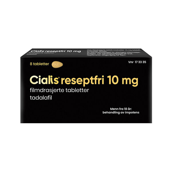 Cialis reseptfri 10 mg tab 8 pc