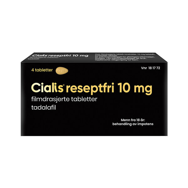 Cialis reseptfri 10 mg tab 4 pc