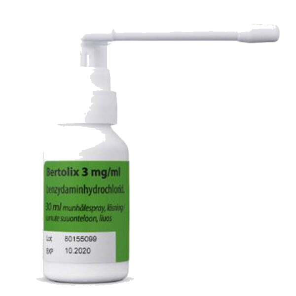Bertolix 3mg/ml 30 ml