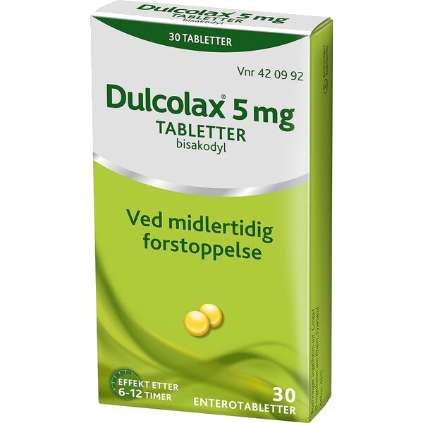 Dulcolax enterotabletter 5 mg 30 stk