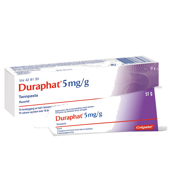 Duraphat 5 mg/g tannpasta 51 gram