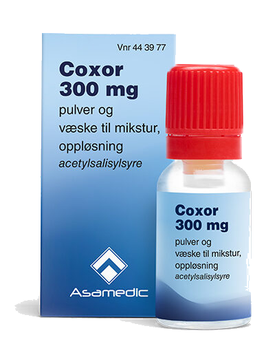 Coxor 300mg pulver og væske til mikstur