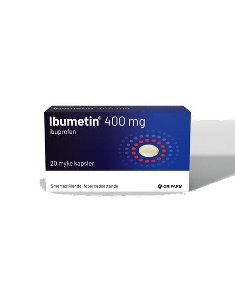 Ibumetin 400 mg myke kapsler