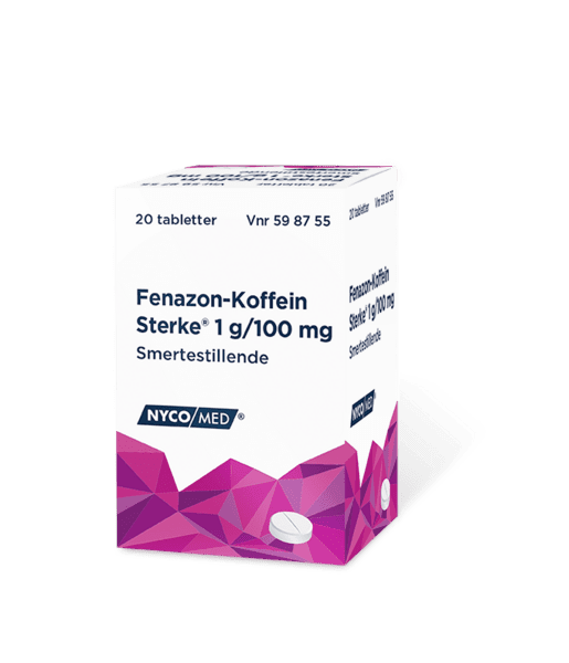 Fenazon-Koffein tabletter 20 stk