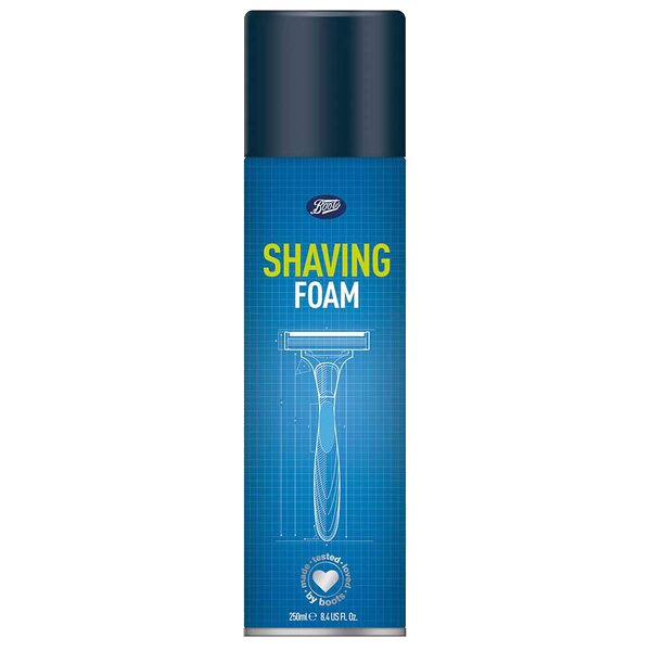 Boots Essentials Barberingsskum for Menn 250 ml