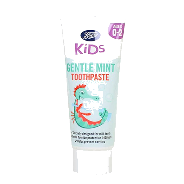 Boots Kids Mint Tannkrem 0-2 år 75ml