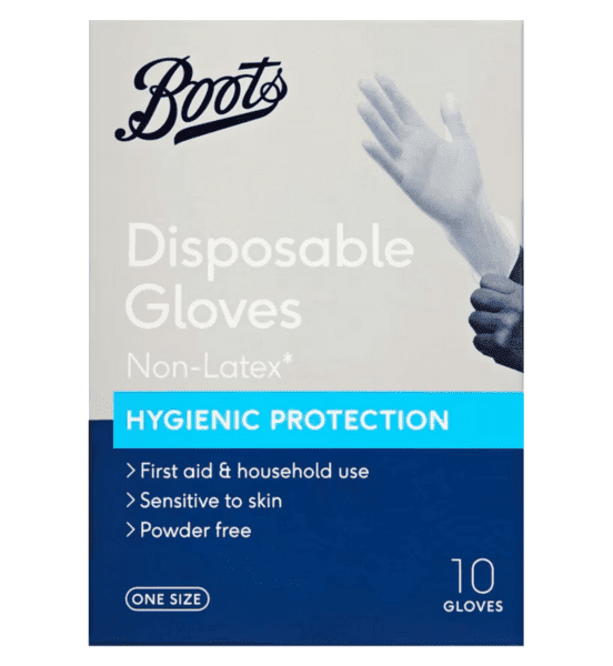 Boots Lateksfrie Hygienehansker 10-pakning