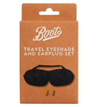 Boots Travel øyemaske og ørepropper sett