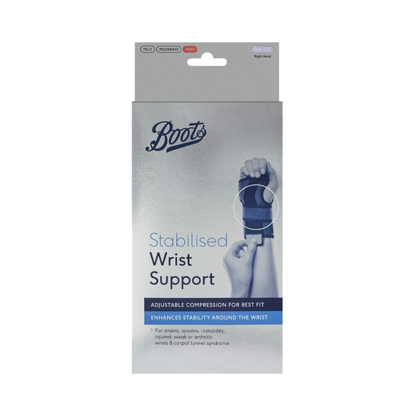 Boots Stabilisert Håndleddsstøtte Høyre Hånd