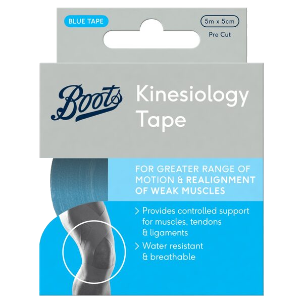 Boots Kinesiology Tape Blå