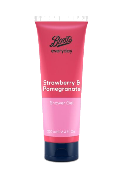 Boots Everyday Dusjgele Jordbær & Granateple 250 ml