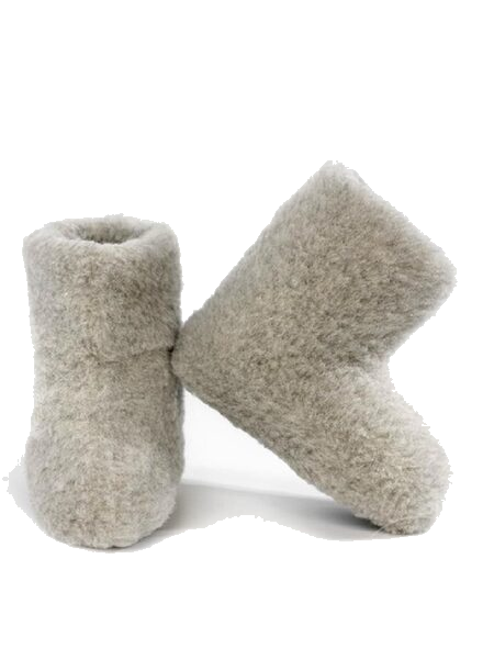ALWERO BOOTIES GREY Tøfler 41/42