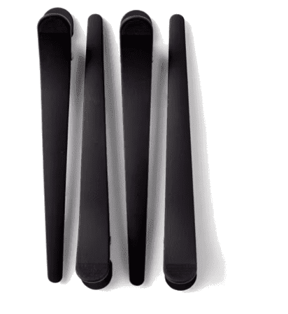Boots Hair Sectioning Clips Svart 4stk