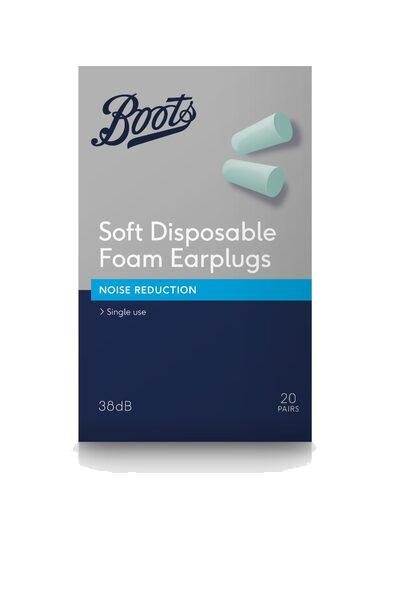 Boots Soft Disposable Skum Ørepropper 20 par