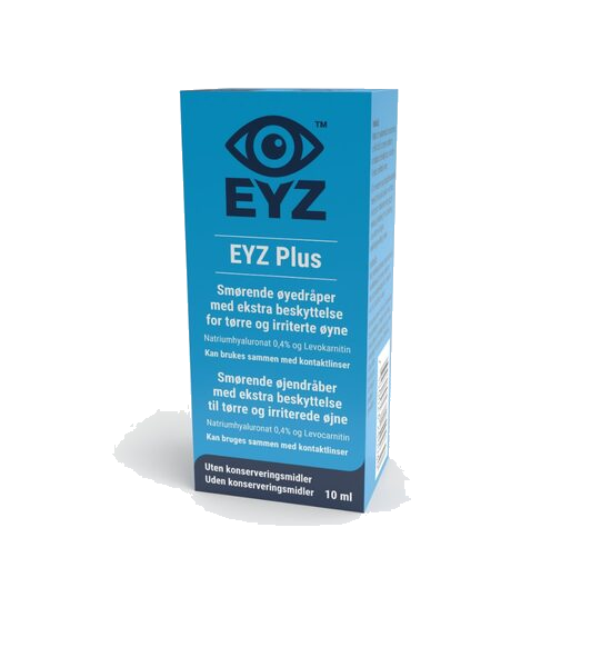 EYZ Plus smørende øyedråper 10 ml
