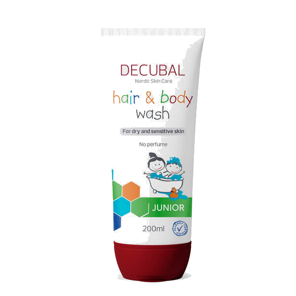 Decubal Junior Hair & Body Wash 200ml