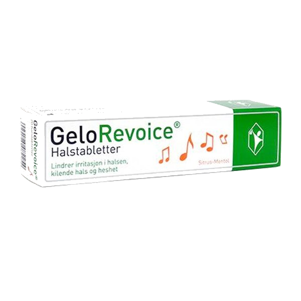 GeloRevoice halstabletter 20 stk