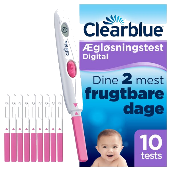 Clearblue Eggløsningstest Digi 10 stk