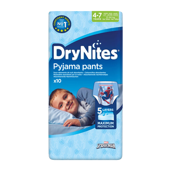 Drynites Bleie Gutt 4-7År 10 stk