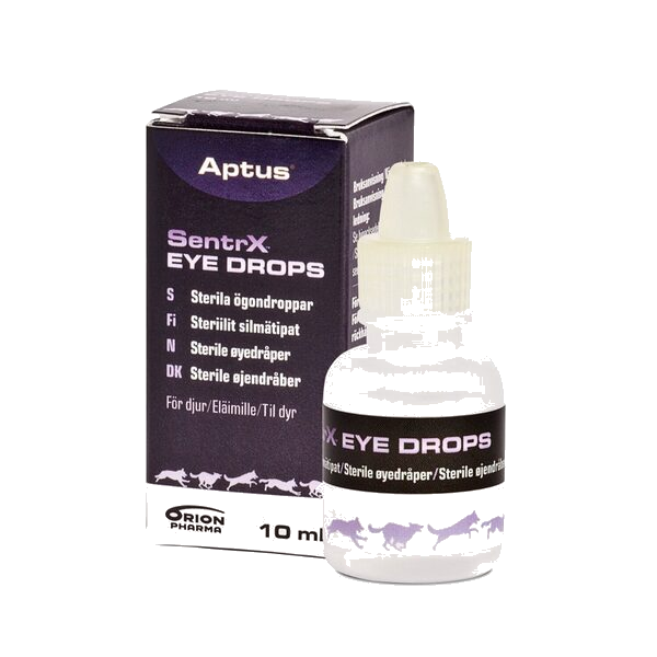 Aptus Sentrx eye drops til hund, katt og hest 10 ml