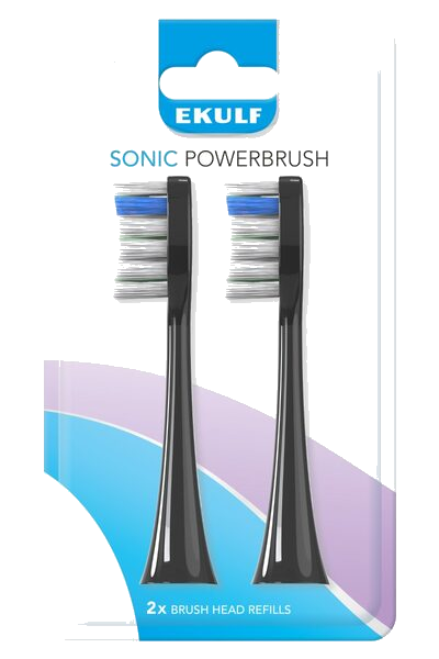 EKULF Sonic PowerBrush black refill
