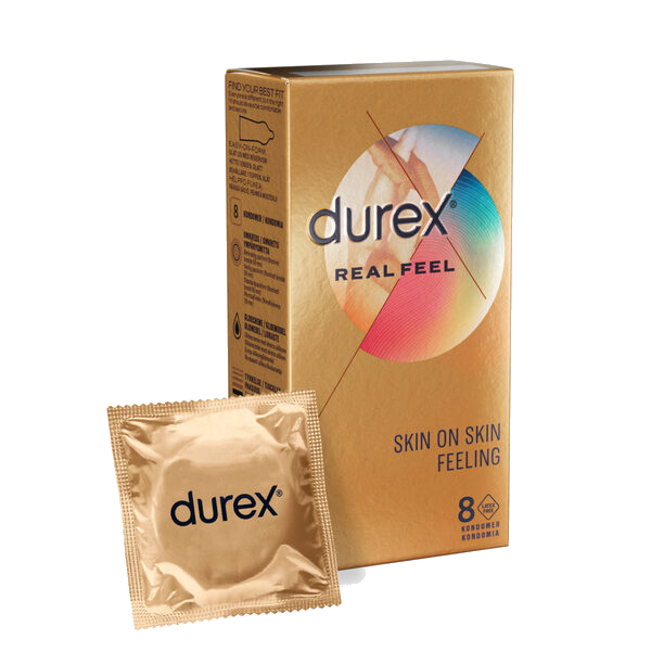 Durex Real Feel Kondom 8PK
