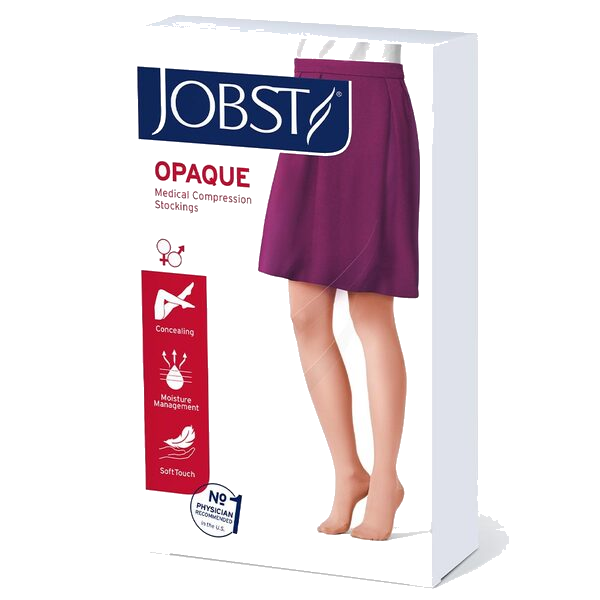Jobst Opaque K1 Kne Sort XL 1 par