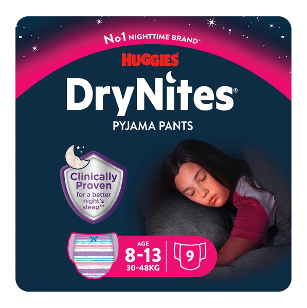 Drynites Bleie Jente 8-13 år 9 stk