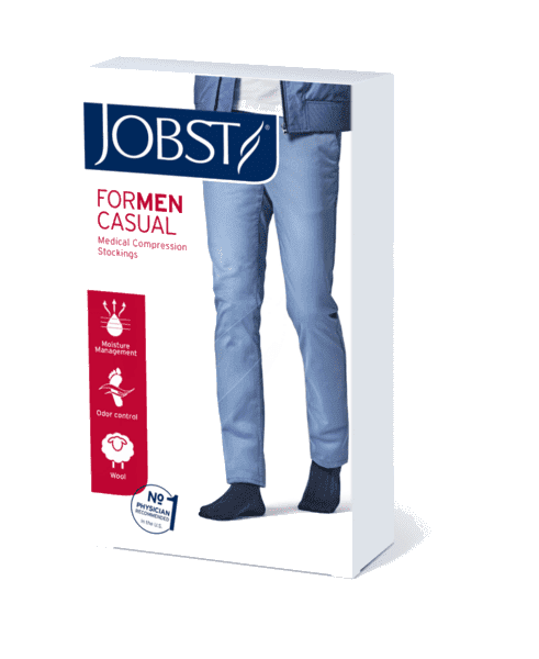 Jobst Men Casual K2 Kne Sortxl 1 par