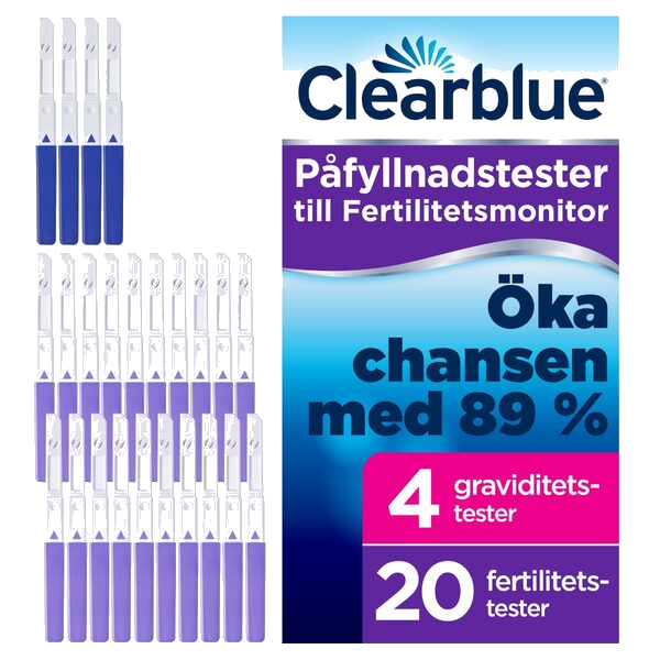 Clearblue Testpinner Fertil 20+4