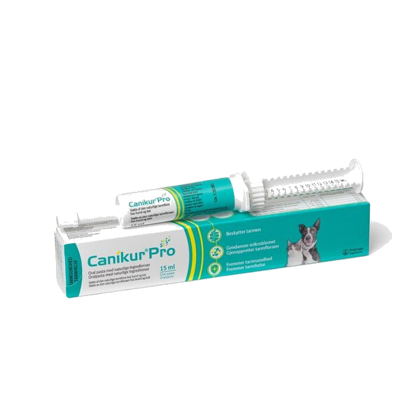 Canikur Pro pasta fôrtilskudd til hund og katt 15ml
