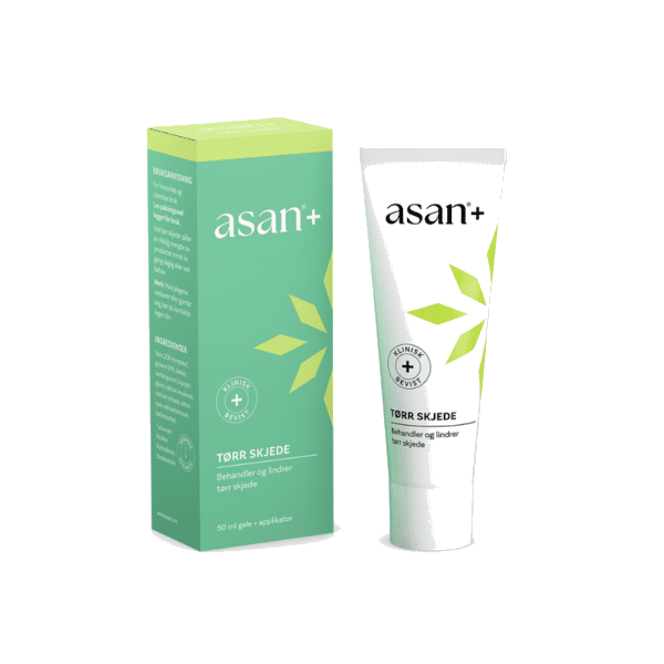 Asan+ tørr skjede vaginalgel 50ml