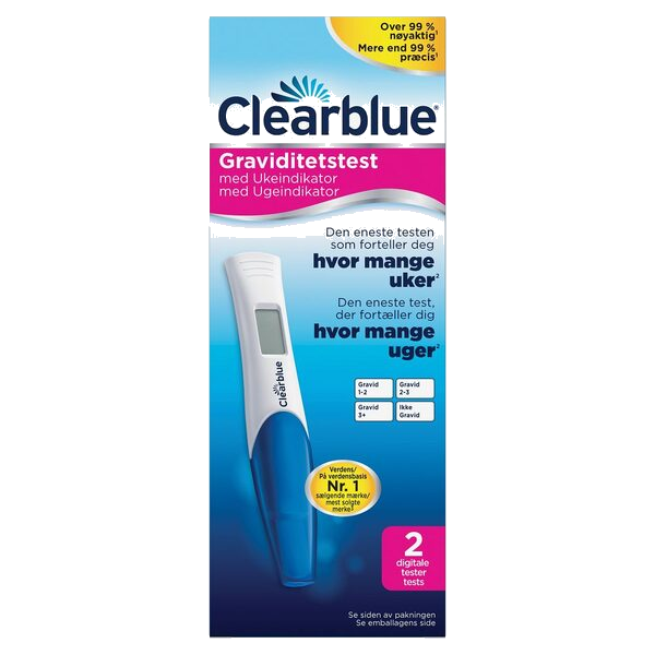 Clearblue Digi Grav Test Cl2Ct 2 stk