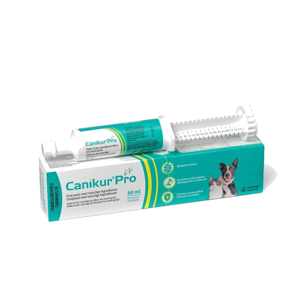 Canikur Pro pasta fôrtilskudd til hund og katt 60ml