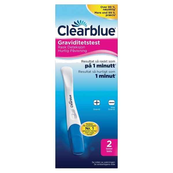 Clearblue Graviditetstest 2 stk