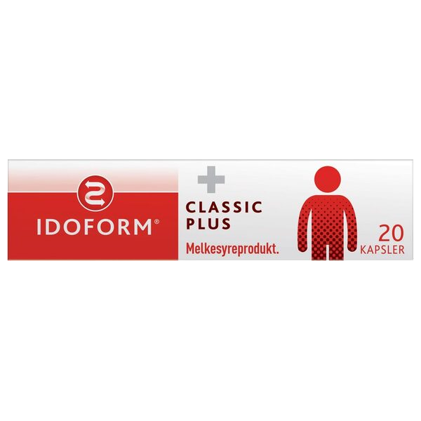 IDOFORM Classic Plus melkesyrebakterier kapsler 20 stk