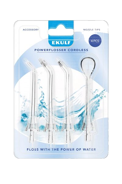 EKULF PowerFlosser premium 4-pack refill