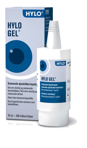 Hylo-gel fuktende øyedråper 10 ml
