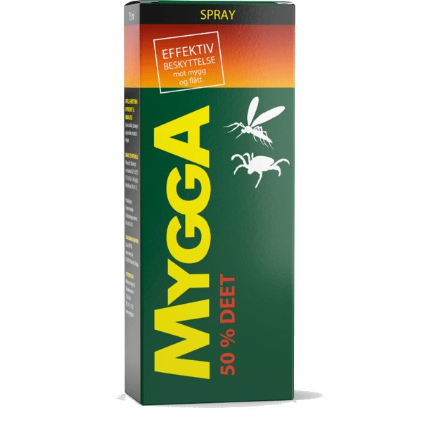 MYGGA SPRAY 50% DEET