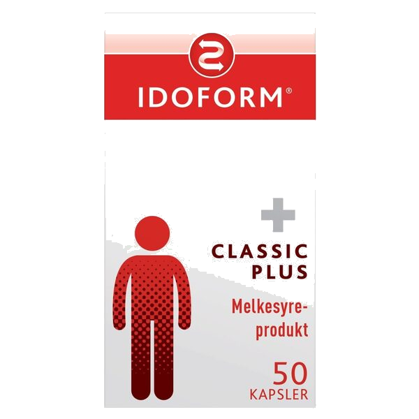 IDOFORM Classic Plus melkesyrebakterier kapsler 50 stk