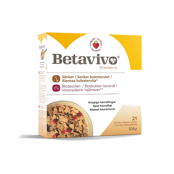 Betavivo sprø havreflak strawberry