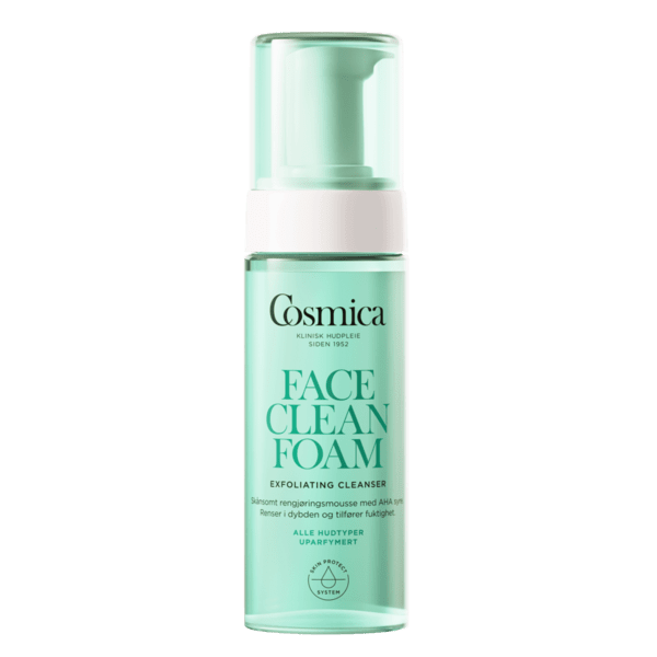 Cosmica face exfoliating cleansing foam u/parfyme