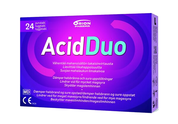 AcidDuo Tyggetabletter 24stk