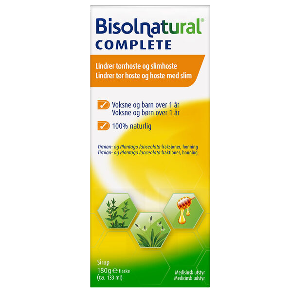 Bisolnatural Complete mikstur 180g, 133 ml