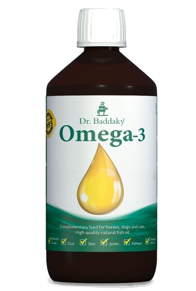 Dr Baddaky vet omega-3 olje 1000ml